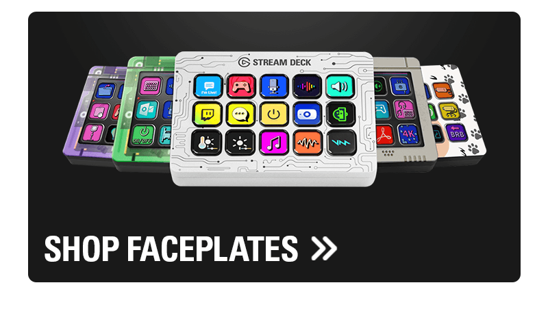 Shop faceplates.