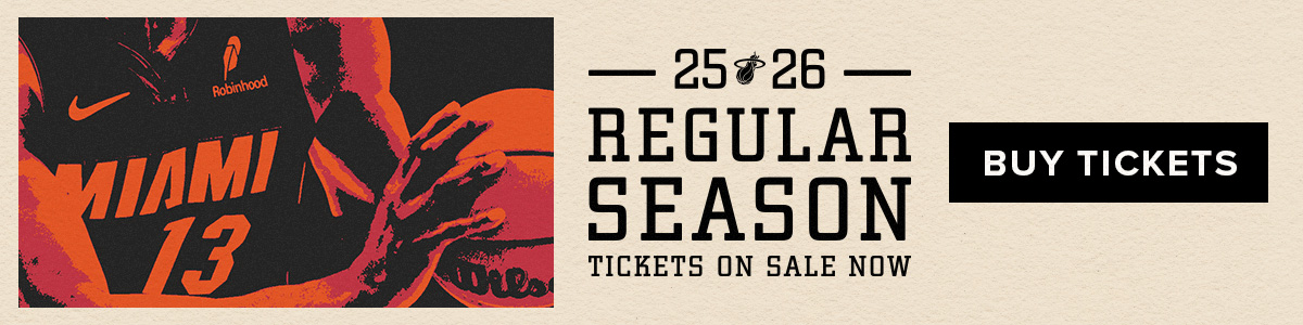 Miami HEAT 2025-26 Regular Season | Buy Tickets 