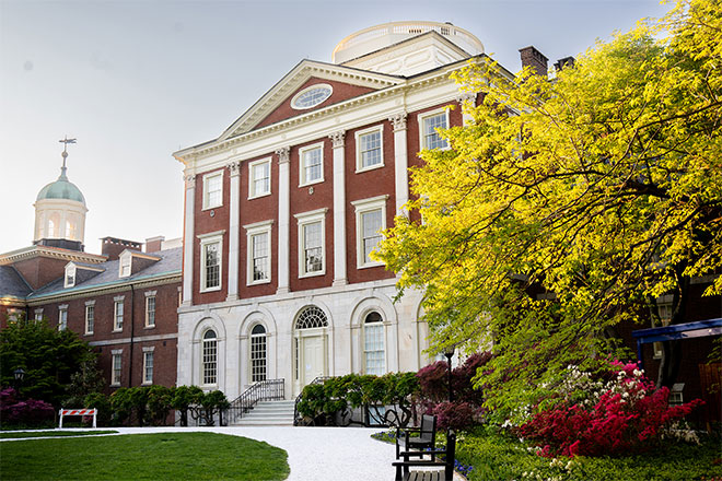 Pennsylvania Hospital's Pine Building.