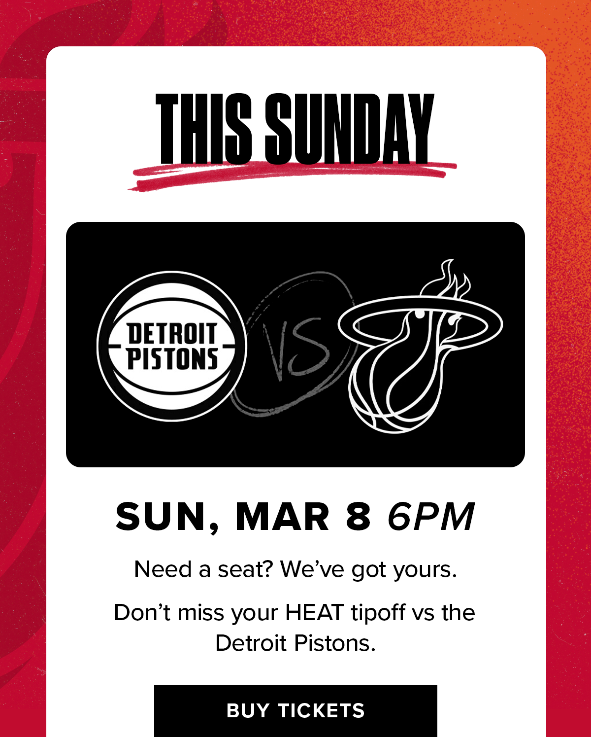 Sun, Mar 8 | Buy Tickets