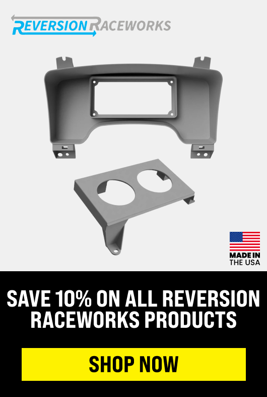 Save 10% On All Reversion Raceworks Products