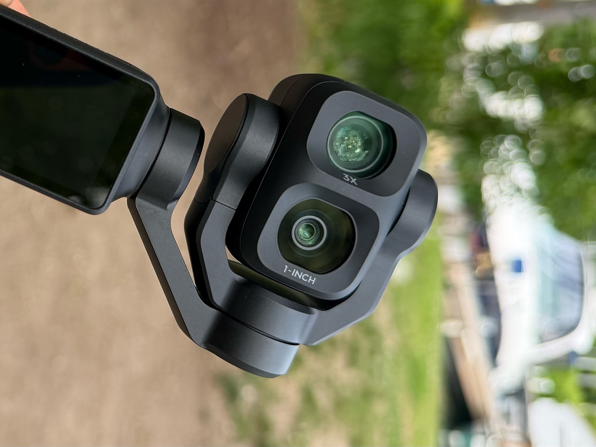 DJI Osmo Pocket 4P hands-on: our first images of DJI's new dual-camera pocket cam