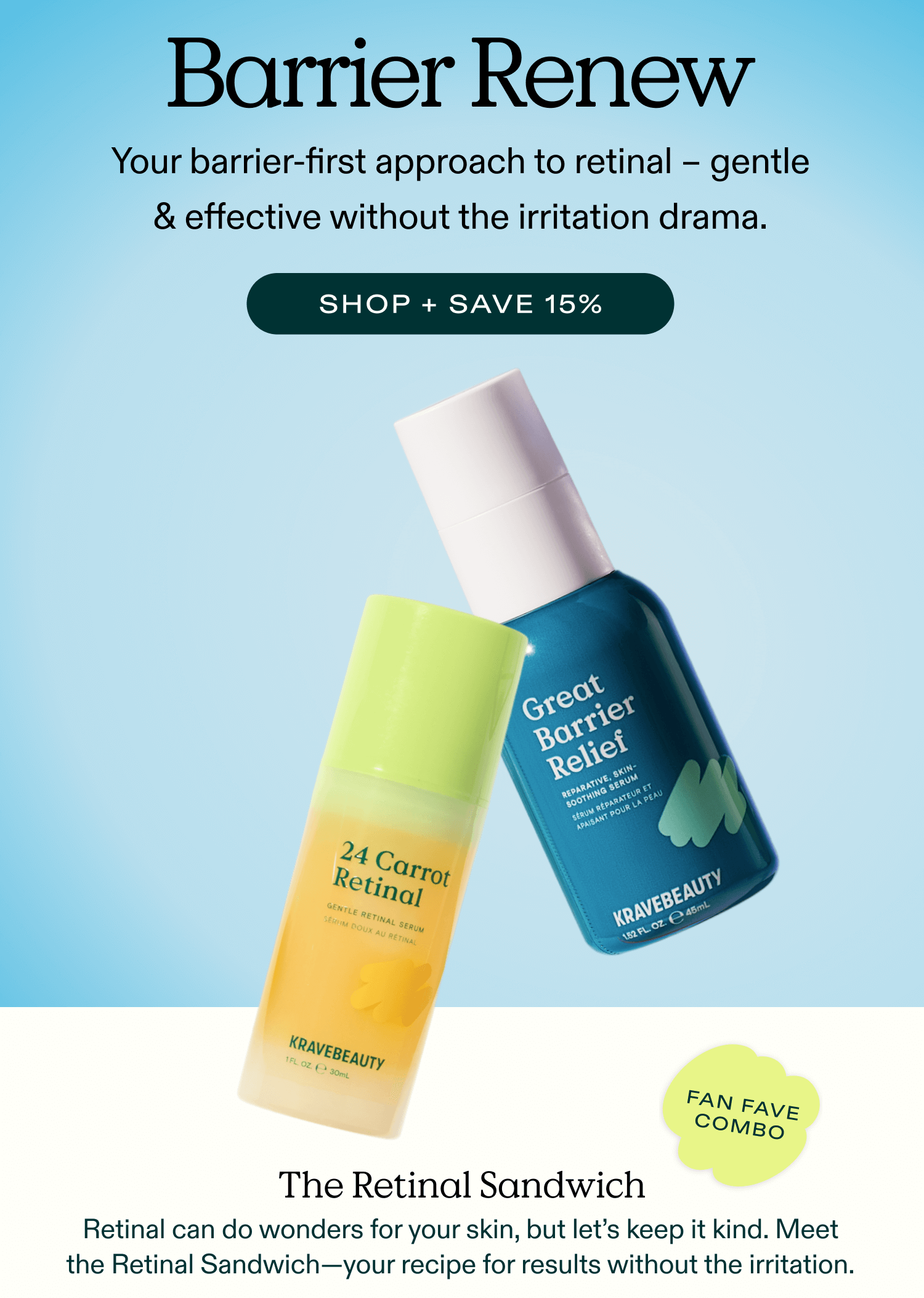 Barrier Renew - Your Barrier-First approach to retinal