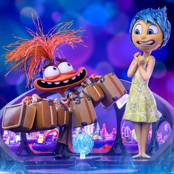 Joy and Anxiety Deluxe 1:10 Scale Statue