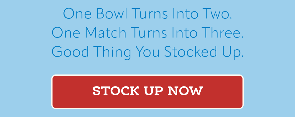 Stock up now