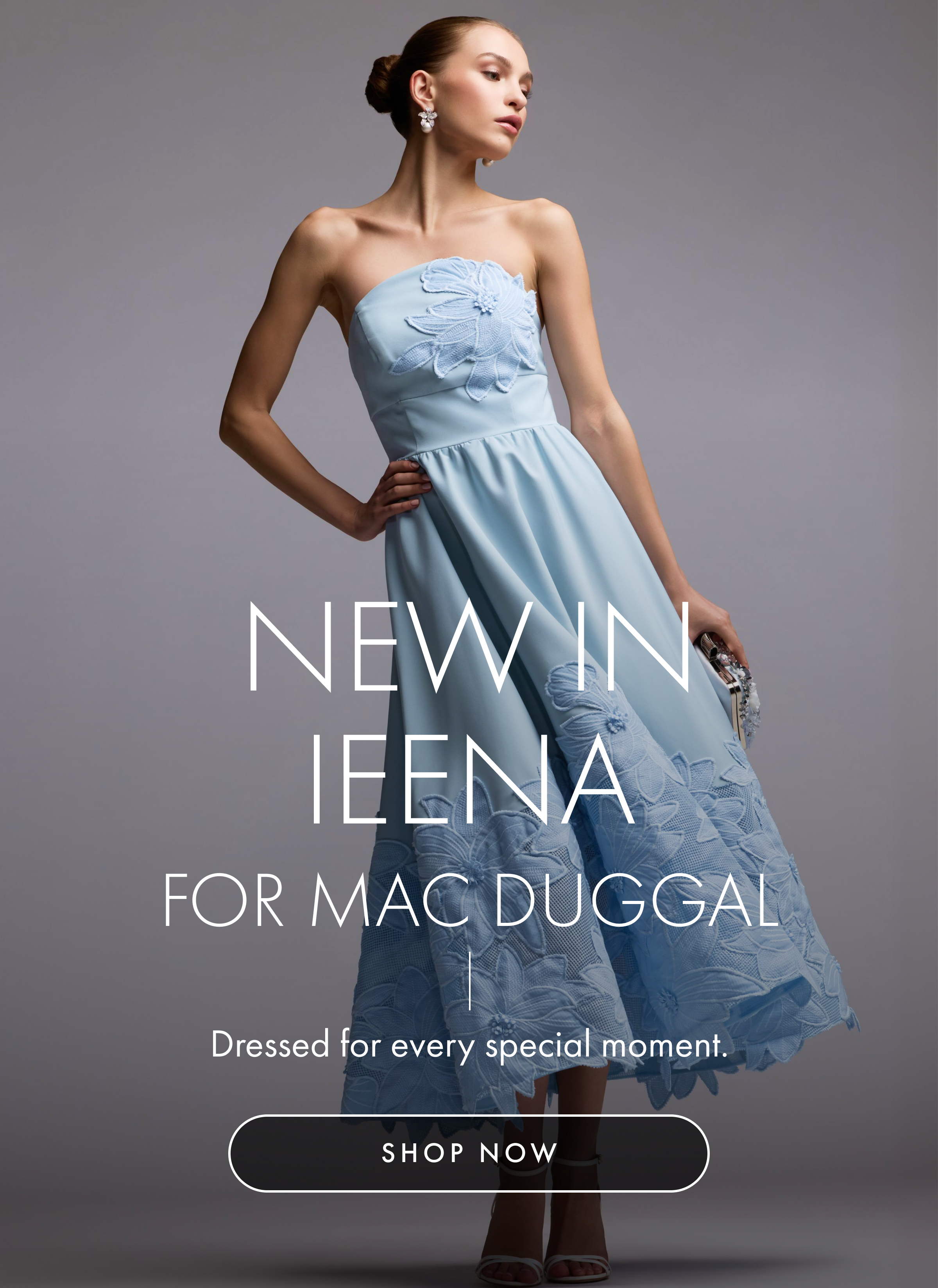 New in Ieena for Mac Duggal | Shop Now