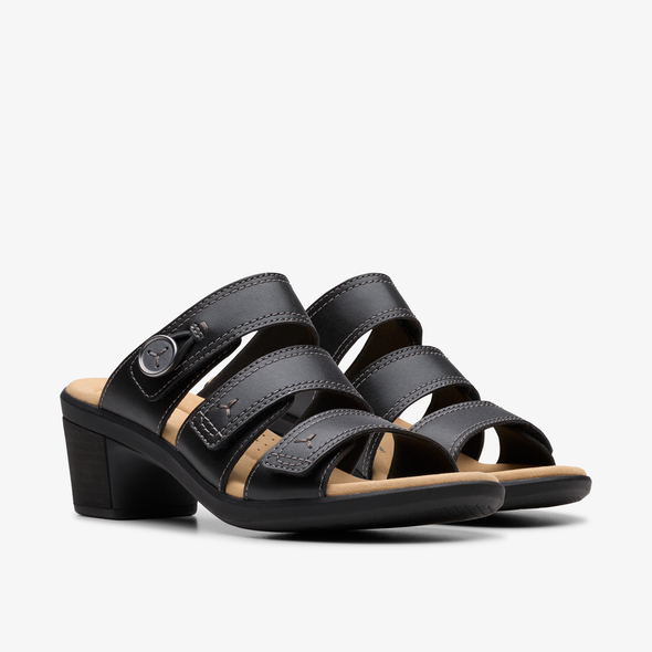Emily 2 Adella Black Leather