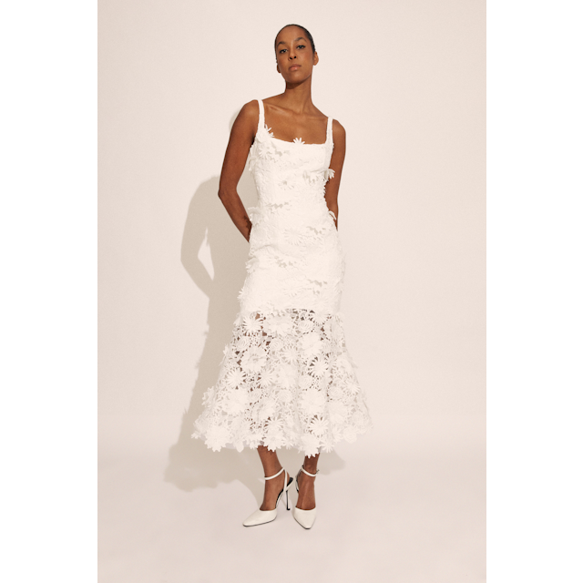 Marico Lace Midi Dress