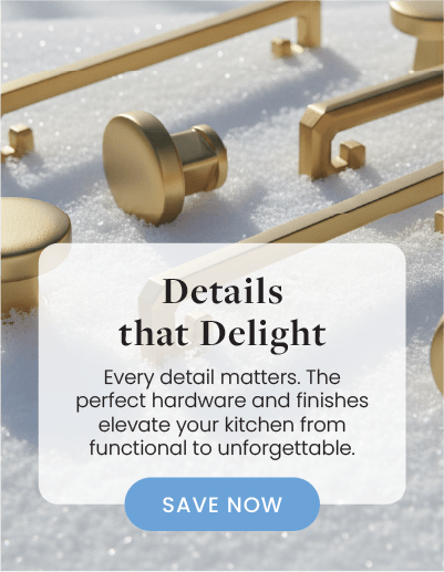Image of cabinet hardware in different styles 