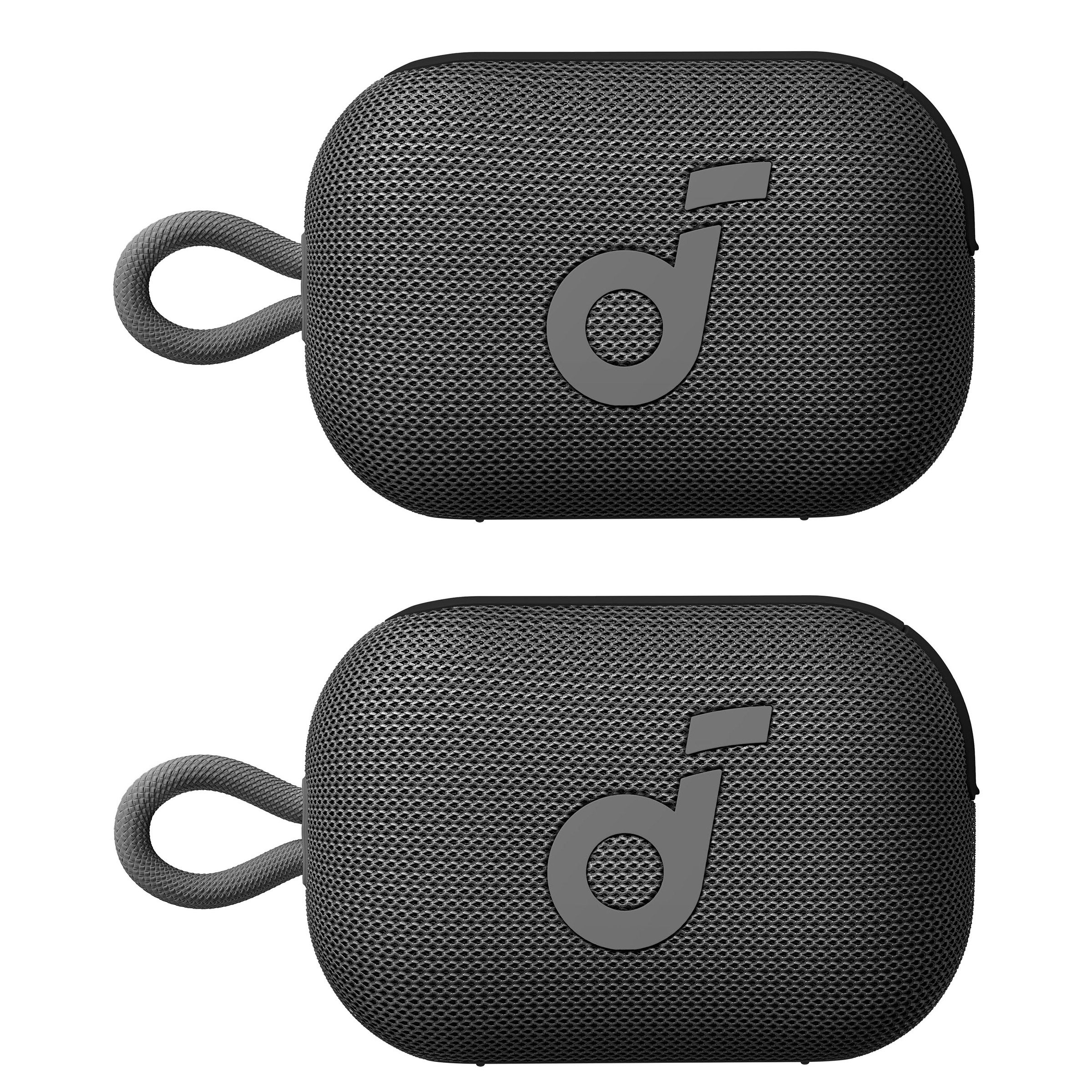 Soundcore Select 4 Go Bluetooth Speaker by Anker, 2-Pack Bundle