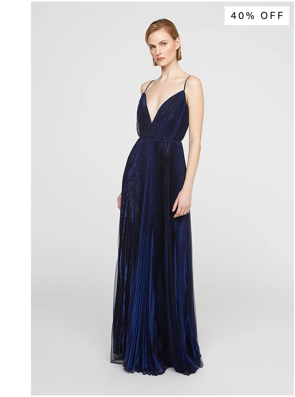 Zellie Crystal Jersey Gown (40% OFF)