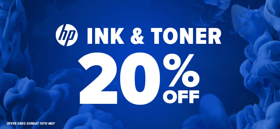 20% Off HP Ink & Toner