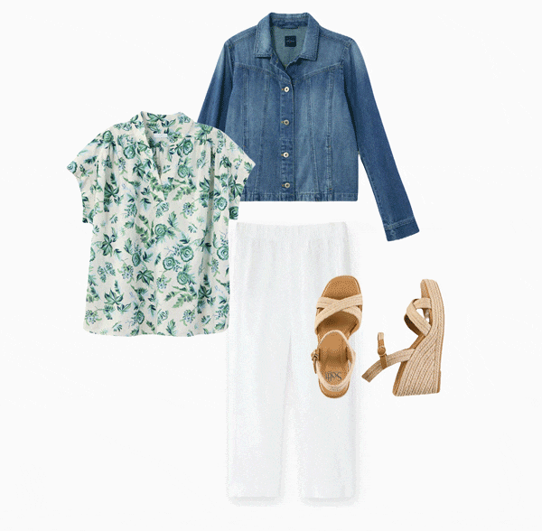 Nearly two weeks of outfit possibilities for vacation and beyond.