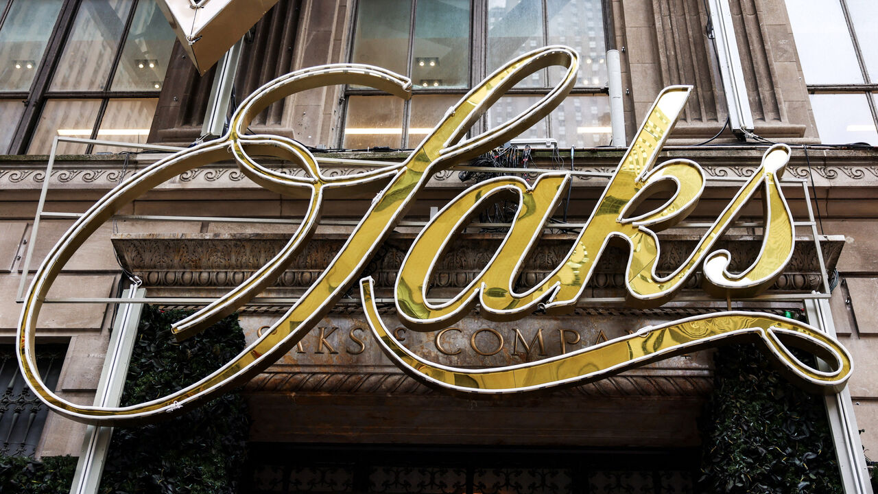 The Saks Fifth Avenue flagship store in New York.