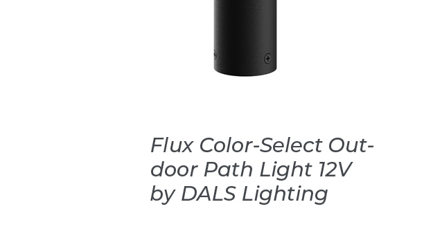 Flux Color-Select Outdoor Path Light 12V by DALS Lighting