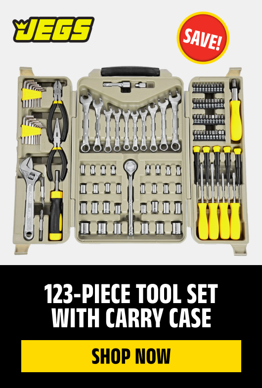 123-Piece Tool Set with Carry Case