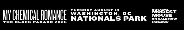 My Chemical Romance - Tuesday, August 18