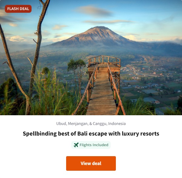 Spellbinding best of Bali escape with luxury resorts