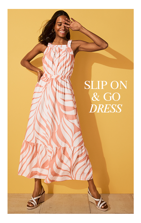 Slip on & Go Dress