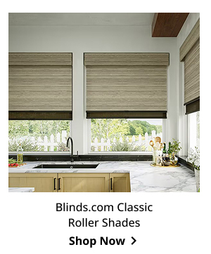 Blinds.com Classic Roller Shades | Shop Now >