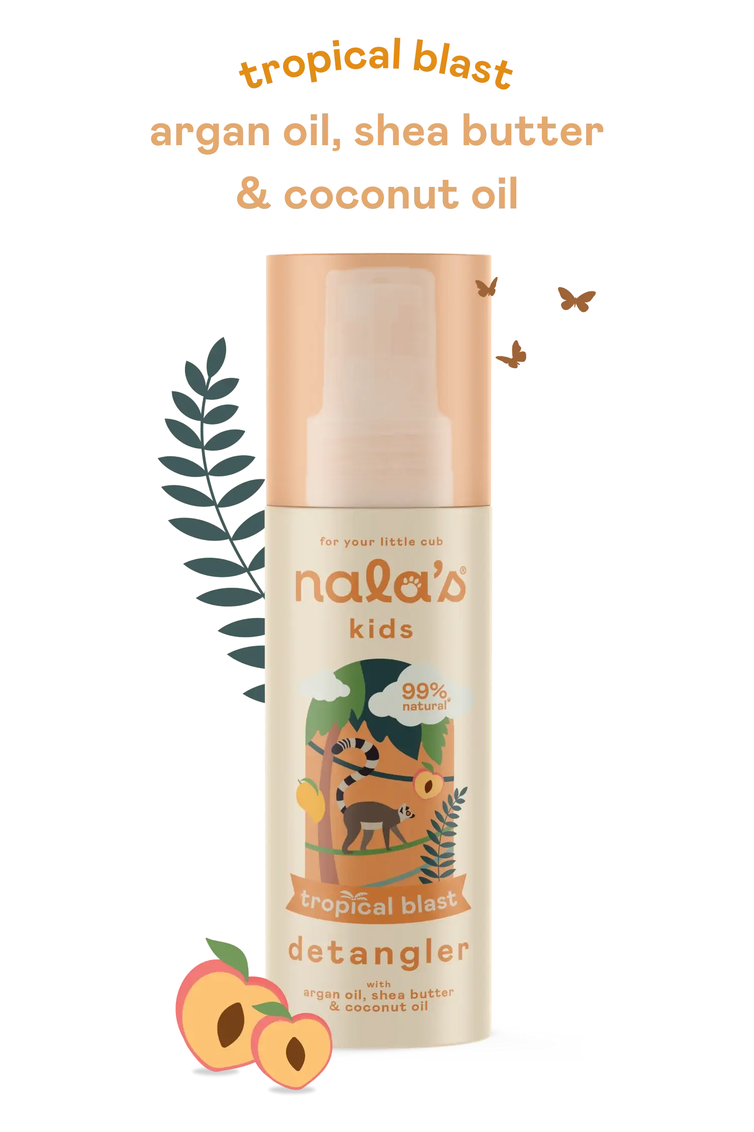 Image of Nala's Kids Tropical Blast Detangle Spray 150ml