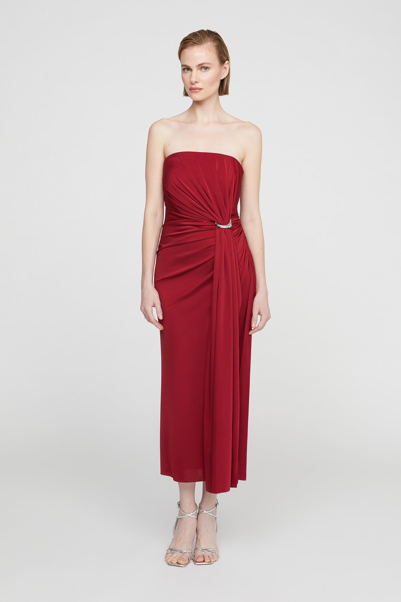 Image of Nadia Jersey Midi Dress