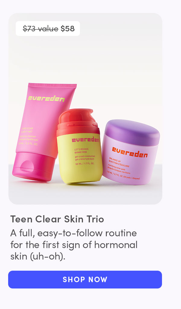 Shop Teen Clear Skin Trio