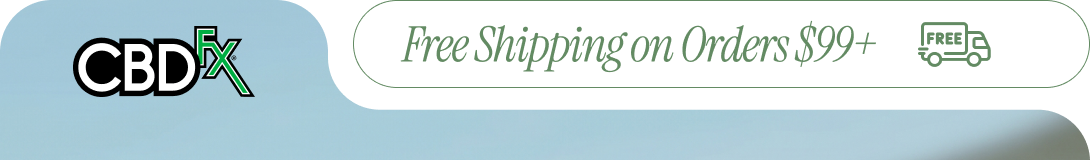 CBDfx - Free Shipping on Orders $99+