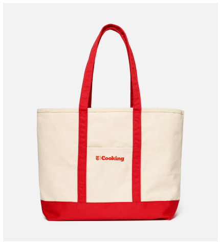 Cooking Large Canvas Tote