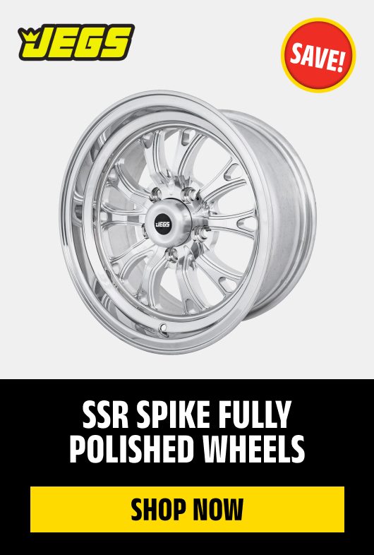 SSR Spike Fully Polished Wheels