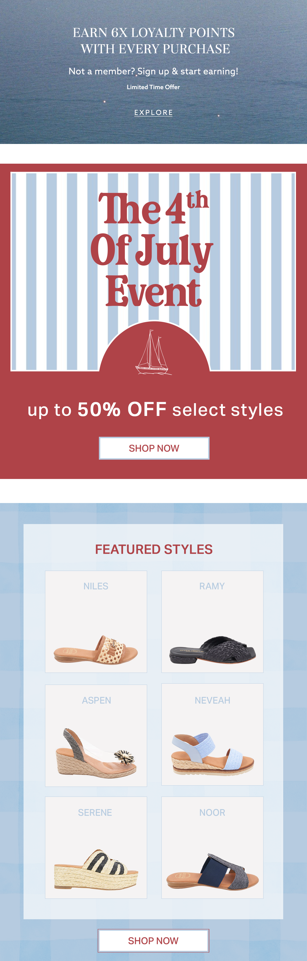 4th of July Sale