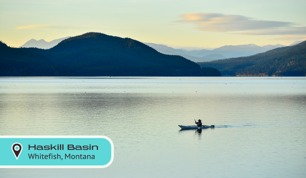 Haskill Basin. Whitefish, Montana.