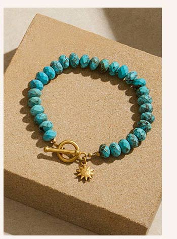 Serene Spirit Howlite Toggle Bracelet