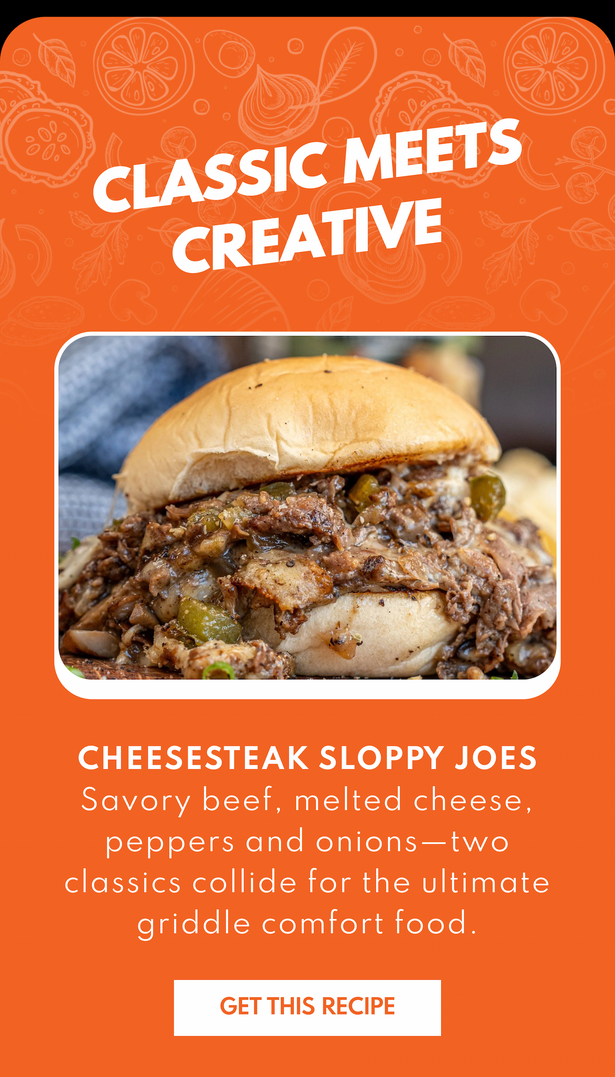 Cheesesteak Sloppy Joes