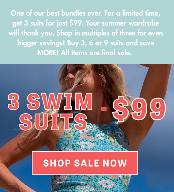 3 ITEMS FOR $99