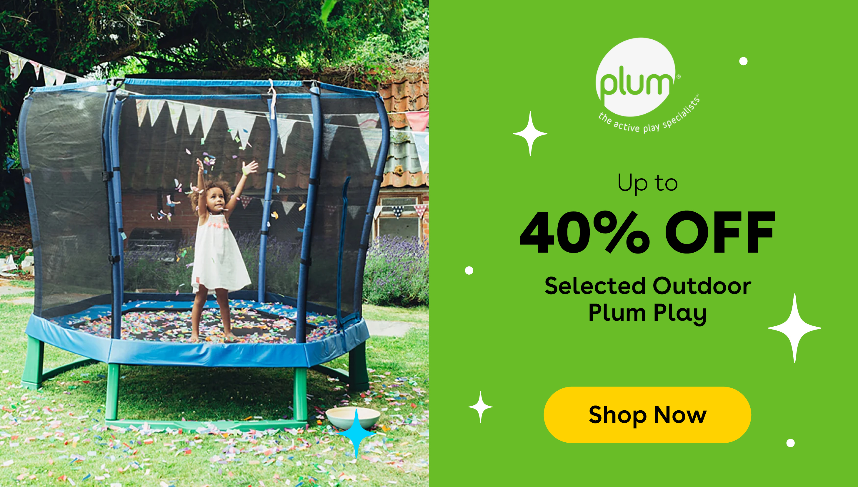 Up To 40% OFF Selected Outdoor Plum Play