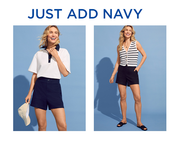 Just add navy