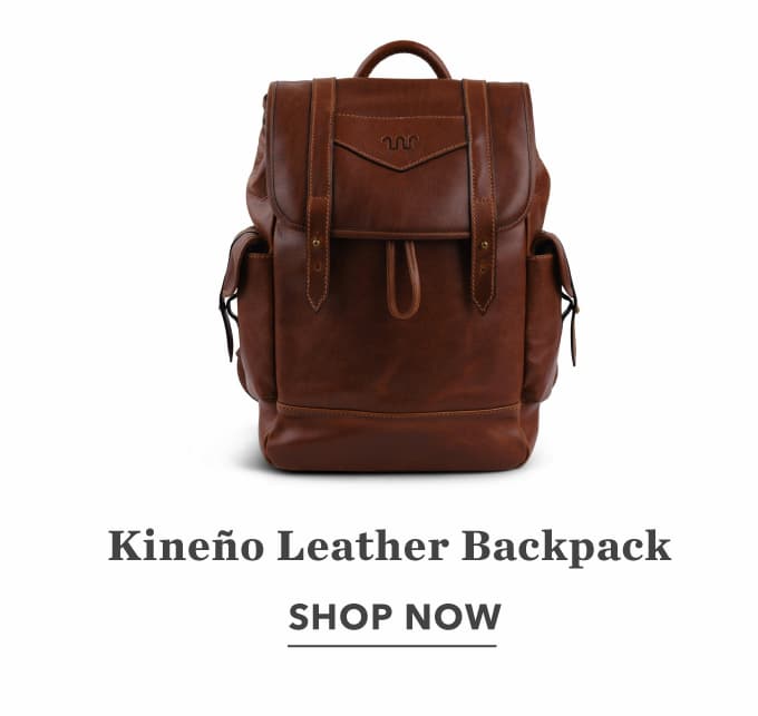 Kineño Leather Backpack