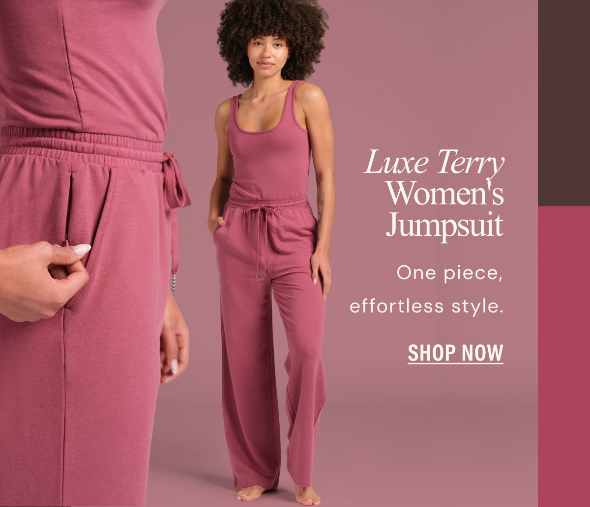 Luxe Terry Jumpsuit | Shop All New