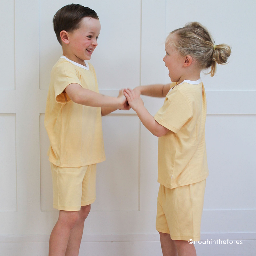 Image of Ribbed Summer Pyjamas