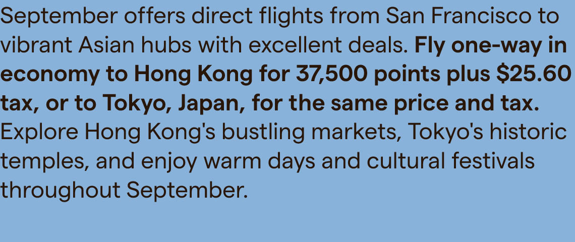 Trending Cities deals summarized