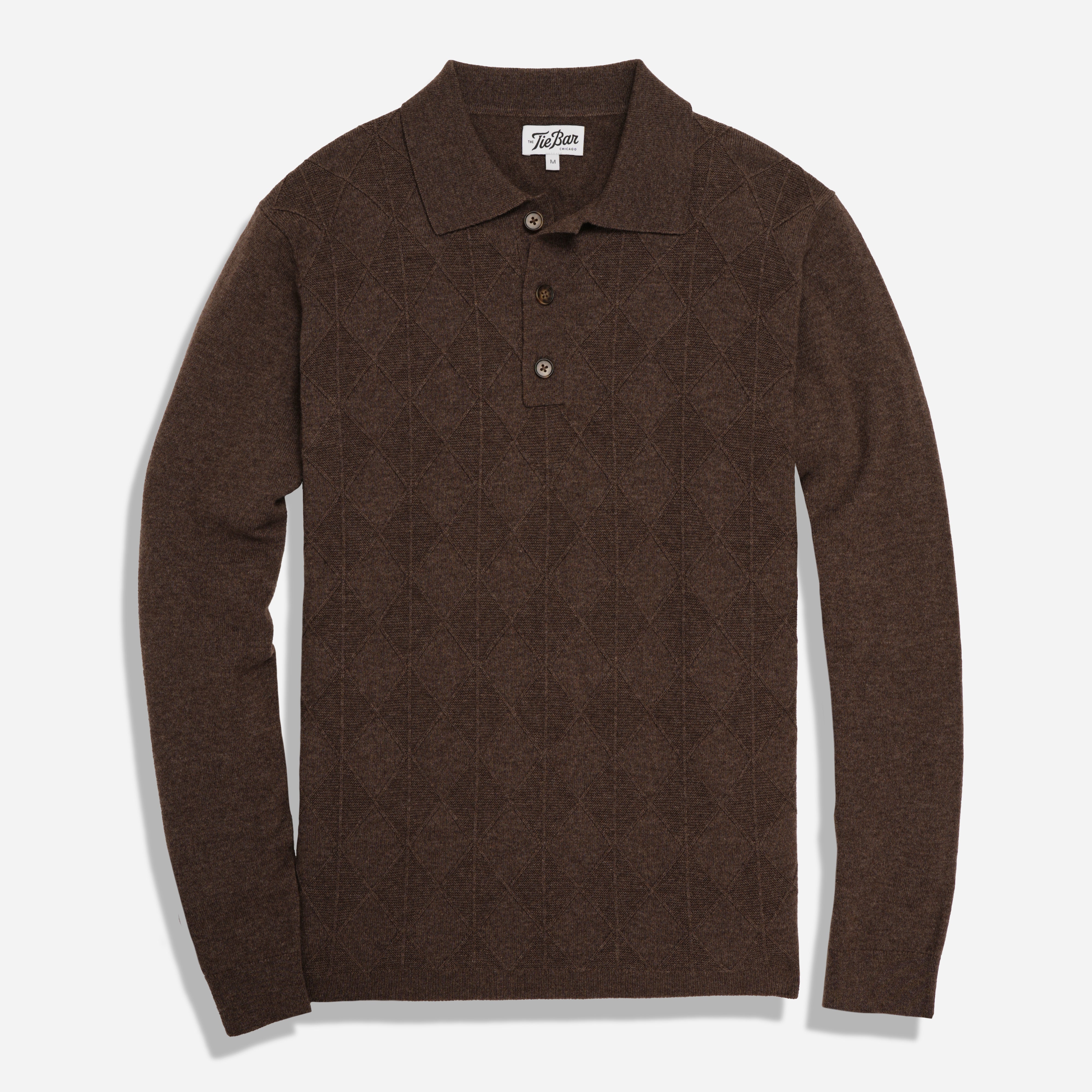 Image of Retro Diamond Cafe Polo