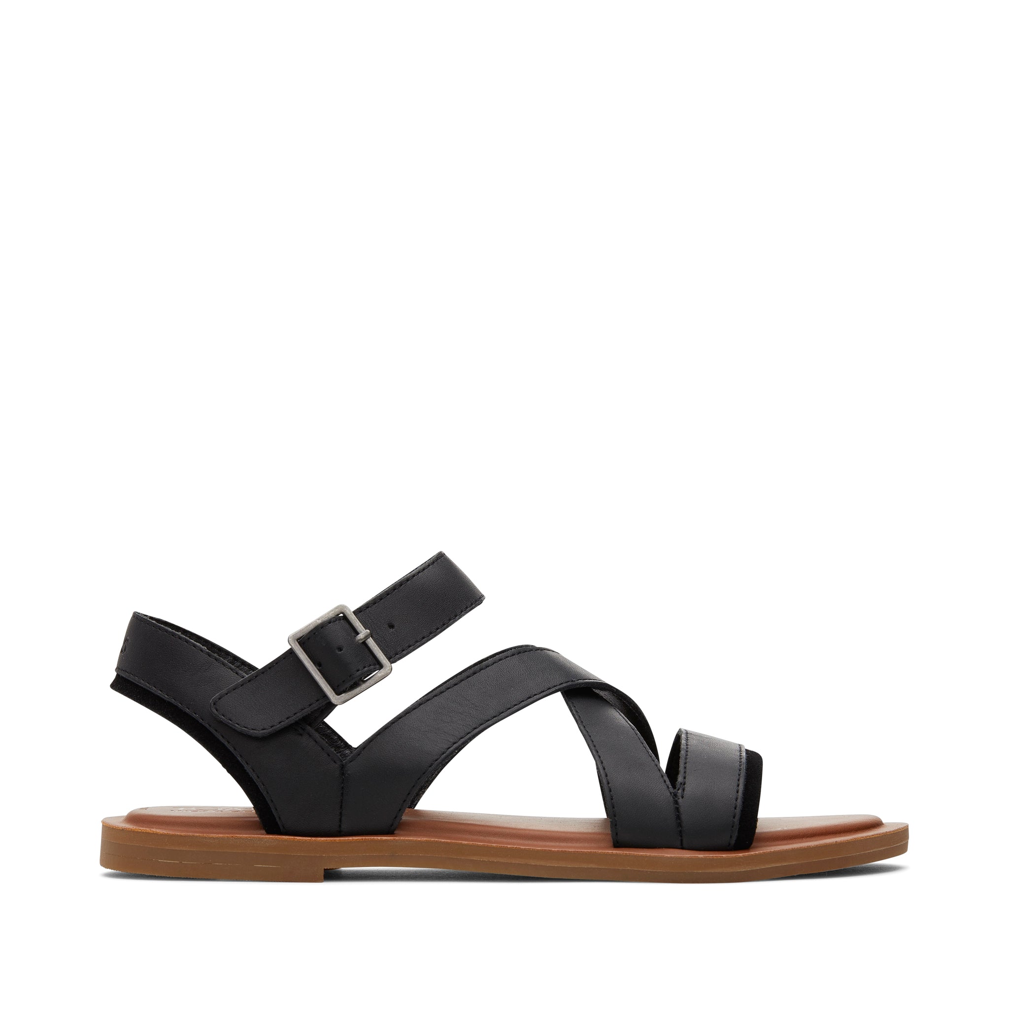 Image of Sloane Strappy Sandal - Black Leather