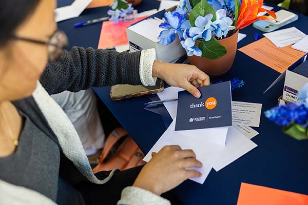 News in brief: Students thank donors for their generosity