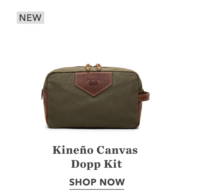 Kineño Canvas Dopp Kit