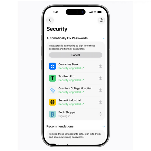 iOS 27 Uses AI to Automatically Fix Weak Passwords for You