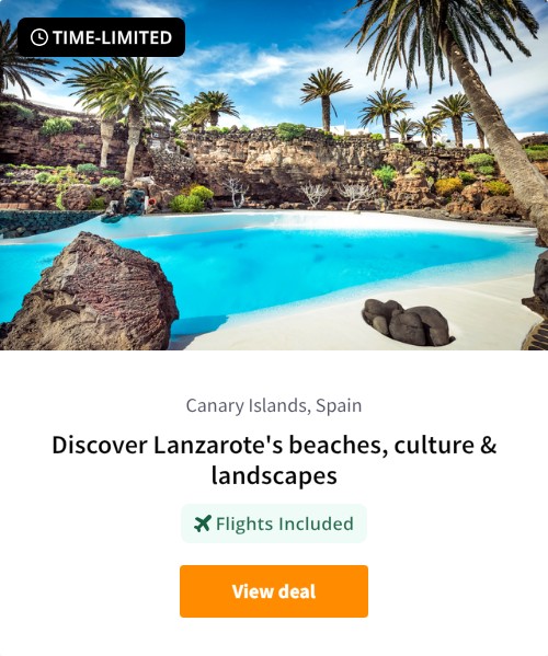 Discover Lanzarote's beaches, culture &amp; landscapes