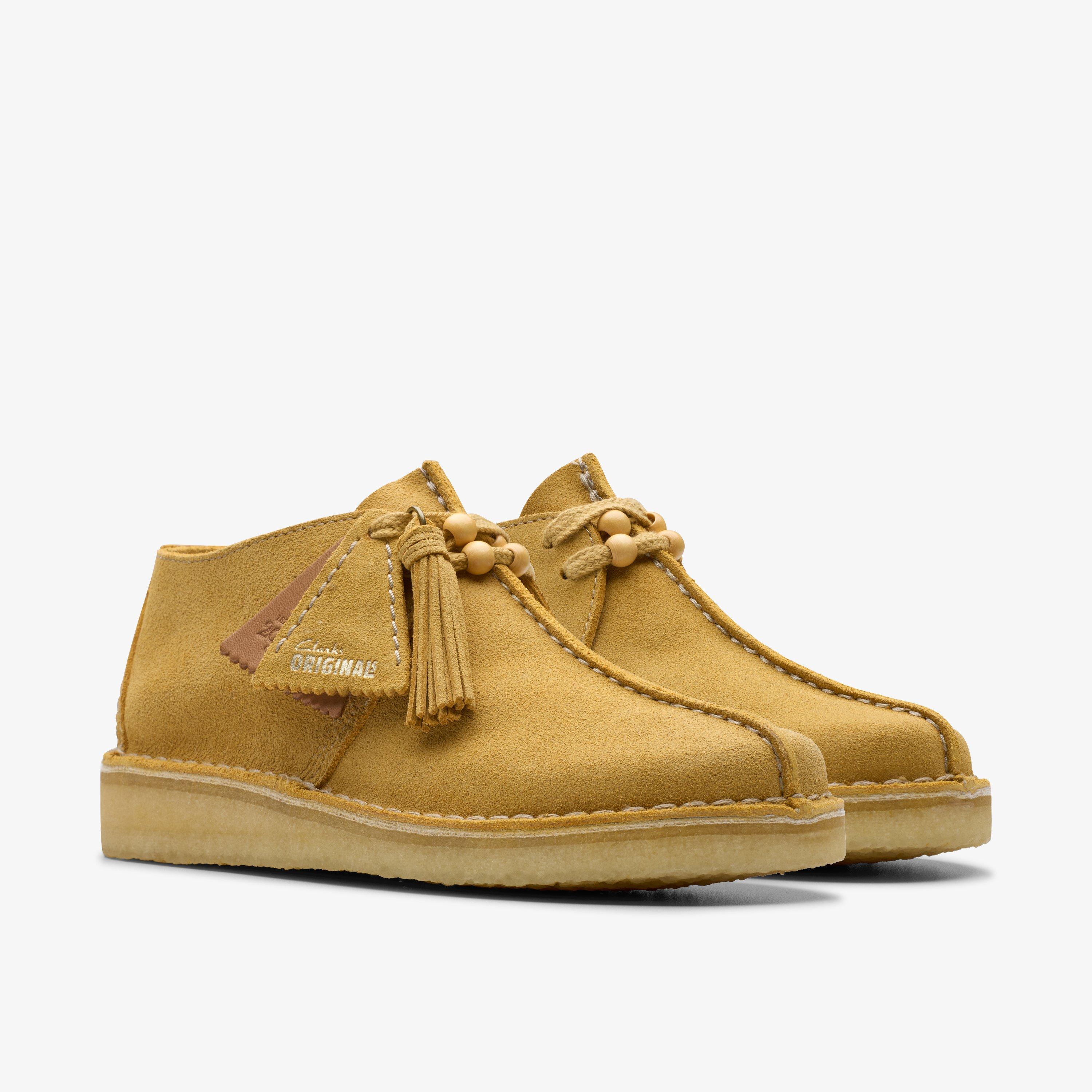 Desert Trek Golden Tan Suede