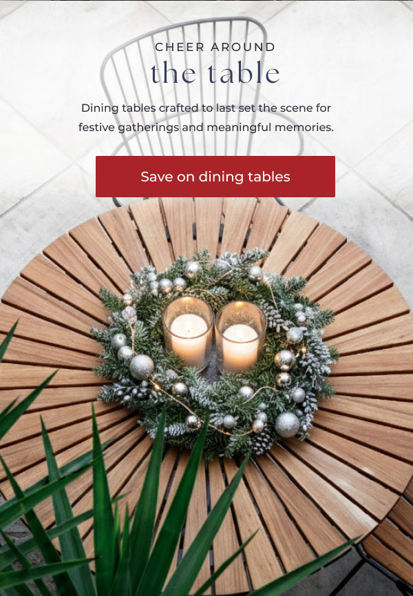 Save on dining tables