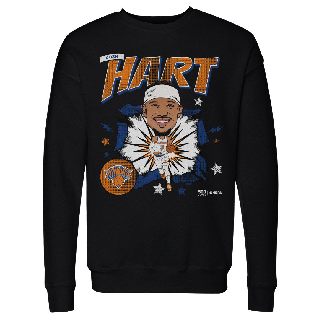 Image of Josh Hart New York Knicks Caricature WHT